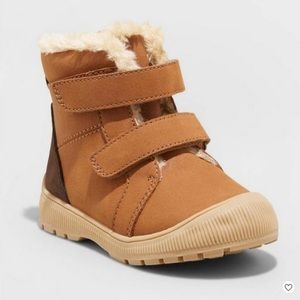 Toddler Eli Slip-On Winter Snow Boots Cognac - Cat & Jack™